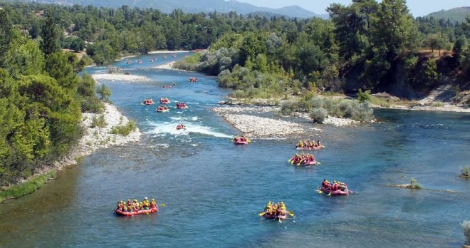 Side Rafting Tour – Whitewater Adventure in Köprülü Canyon