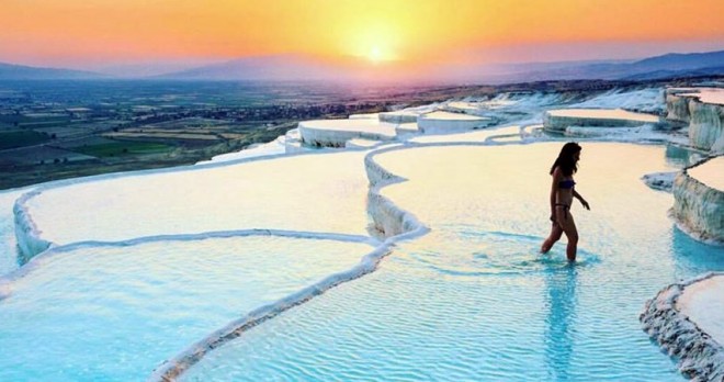 Wycieczka Dzienna do Pamukkale z Side | Bawełniany Zamek i Kleopatry